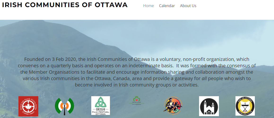 Irish communities of Ottawa logo